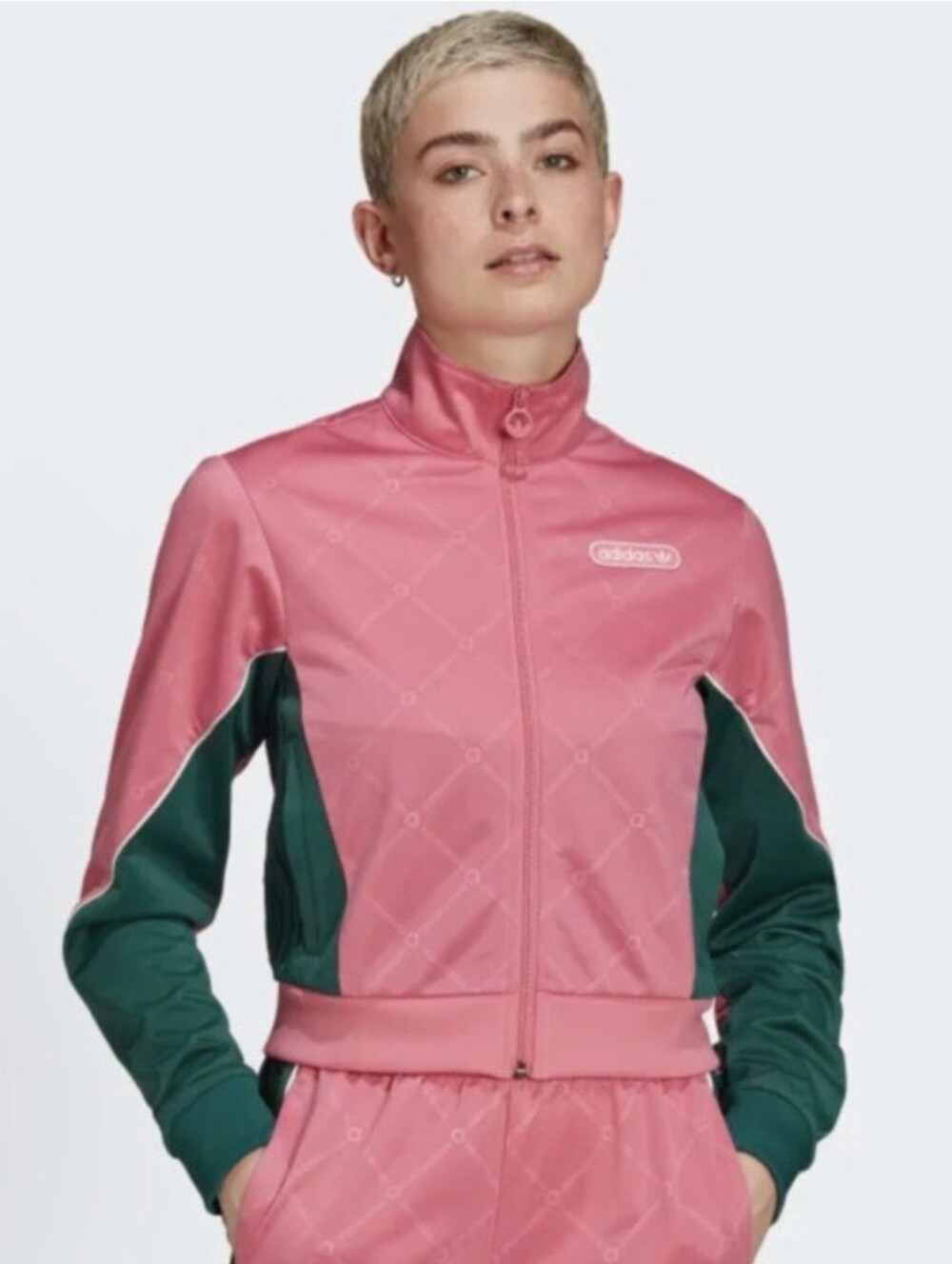 Adidas Retro Luxury Track Suit Jacket Pants SET